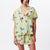 camicie obey DOODLES RELAXED SHIRT - ALOE GEL