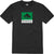 t-shirt emerica CLASSIC COMBO TEE - BLACK
