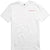 t-shirt emerica LOVE TRIANGLE POCKET TEE - WHITE