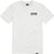 t-shirt etnies REBEL SPORTS TEE - WHITE
