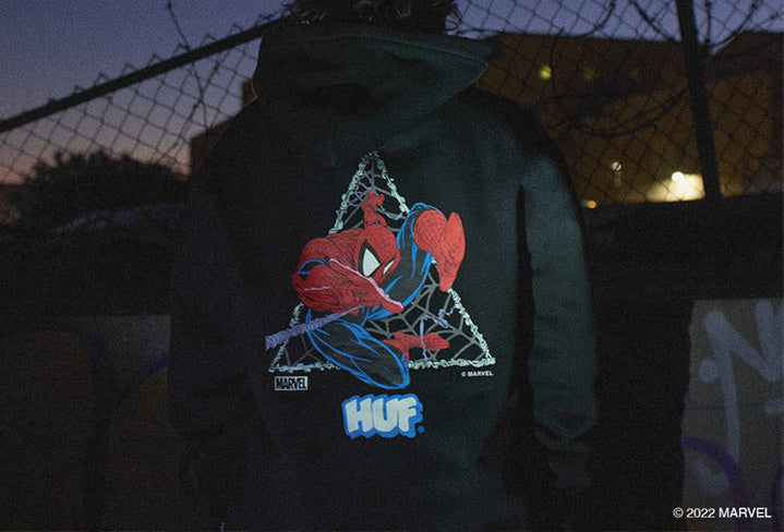 HUF x SPIDERMAN