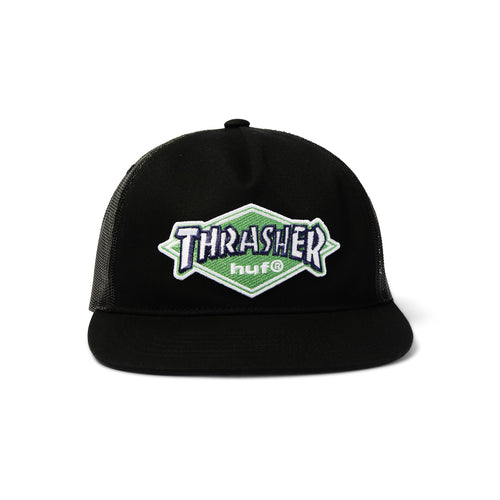 cappelli huf HUF X THRASHER LOGO TWILL TRUCKER