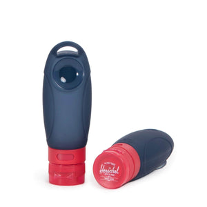 Travel Bottle Navy/Red