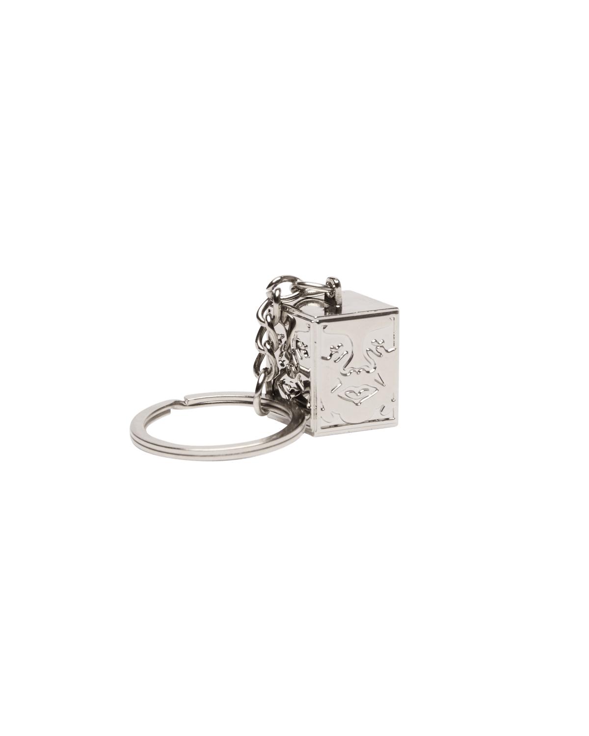 obey accessori Icon Face Cube Key Chain