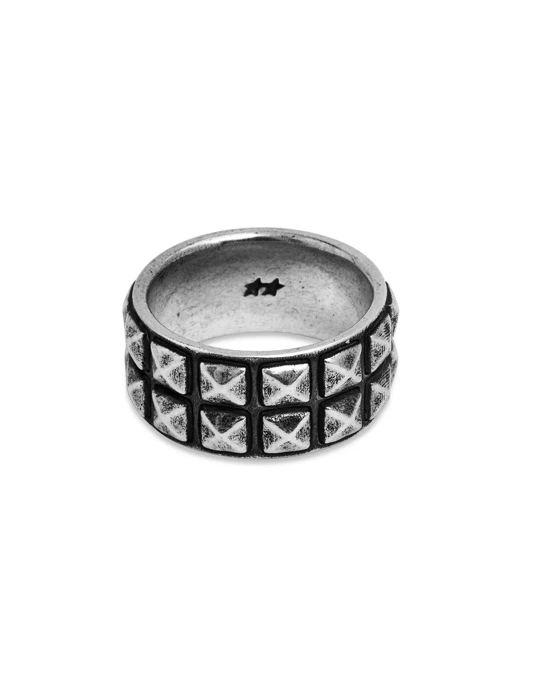 two jeys anelli Double Studded Ring