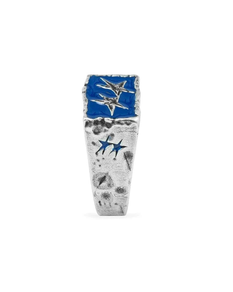 two jeys anelli Ignorant Icon Ring Blue