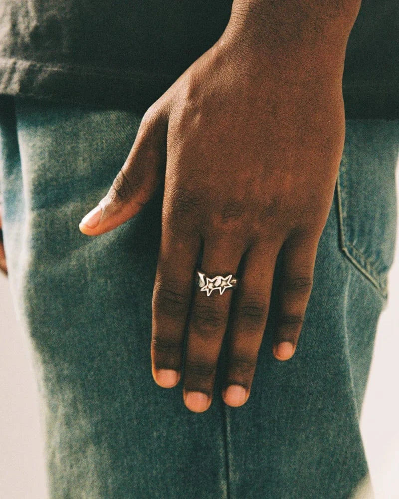 two jeys anelli Tilled Icon Ring