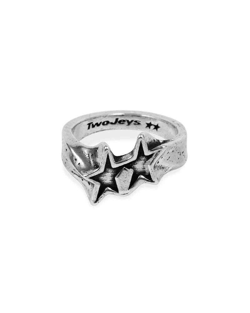 two jeys anelli Tilled Icon Ring