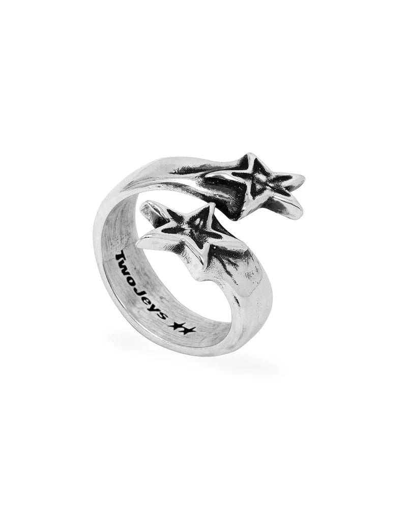 two jeys anelli Wrapping Stars Ring
