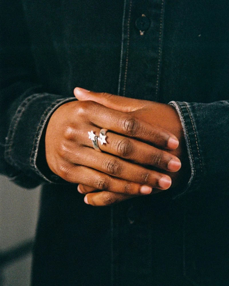 two jeys anelli Wrapping Stars Ring