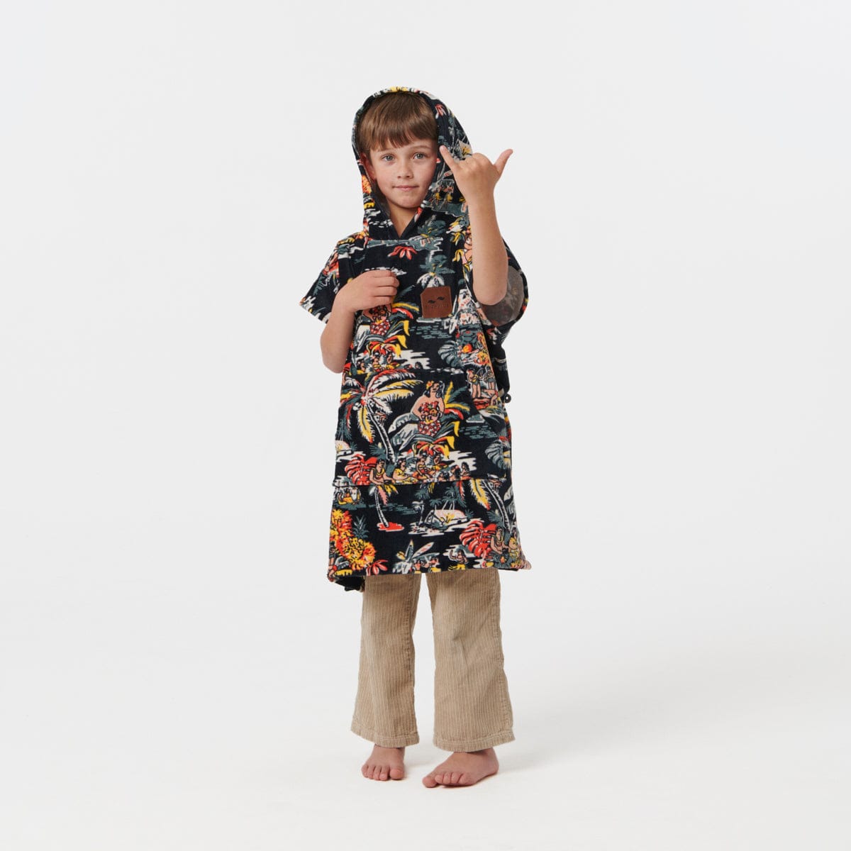 slowtide asciugamani ISLAND BREEZE KIDS PONCHO