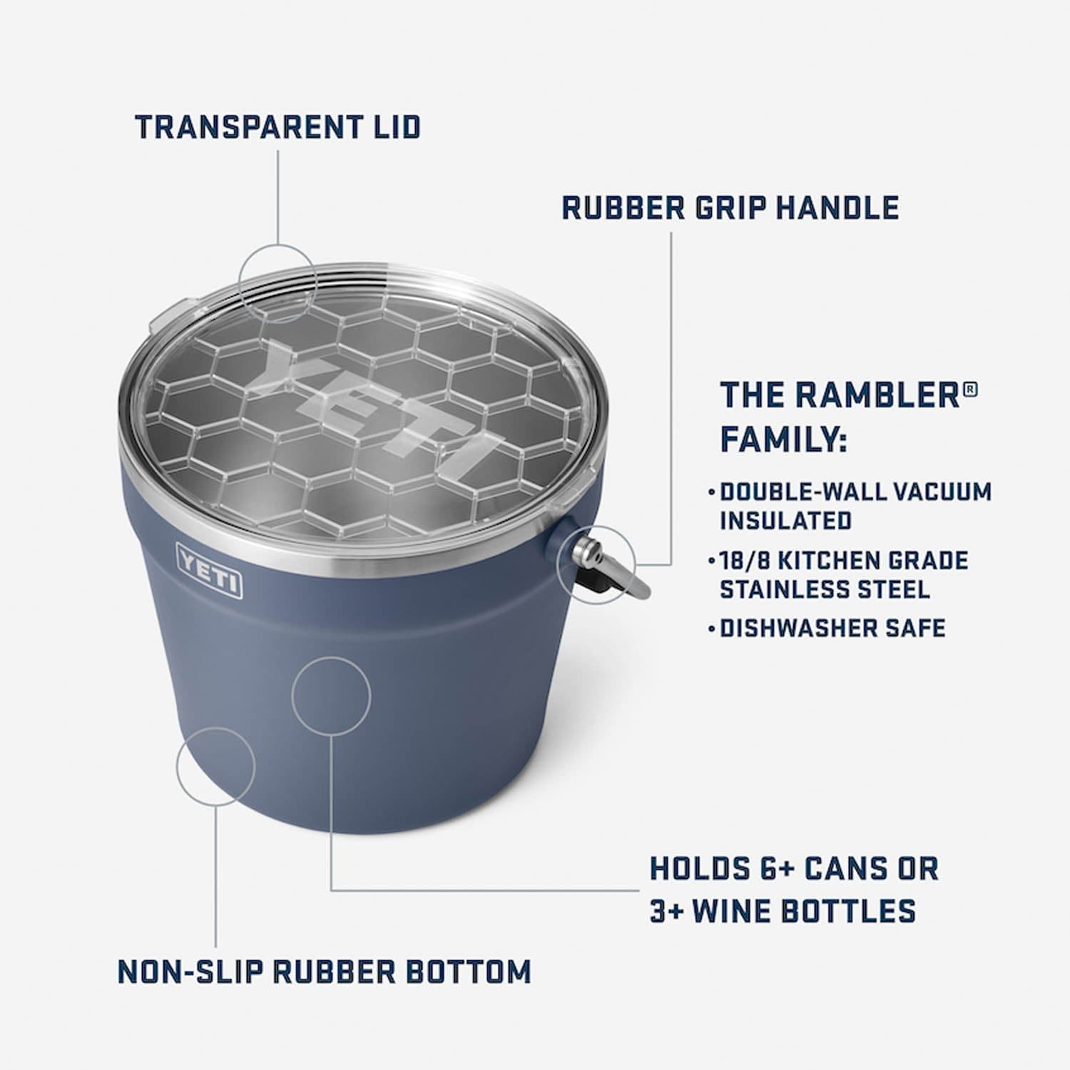 yeti attrezzatura da campeggio BEVERAGE BUCKET