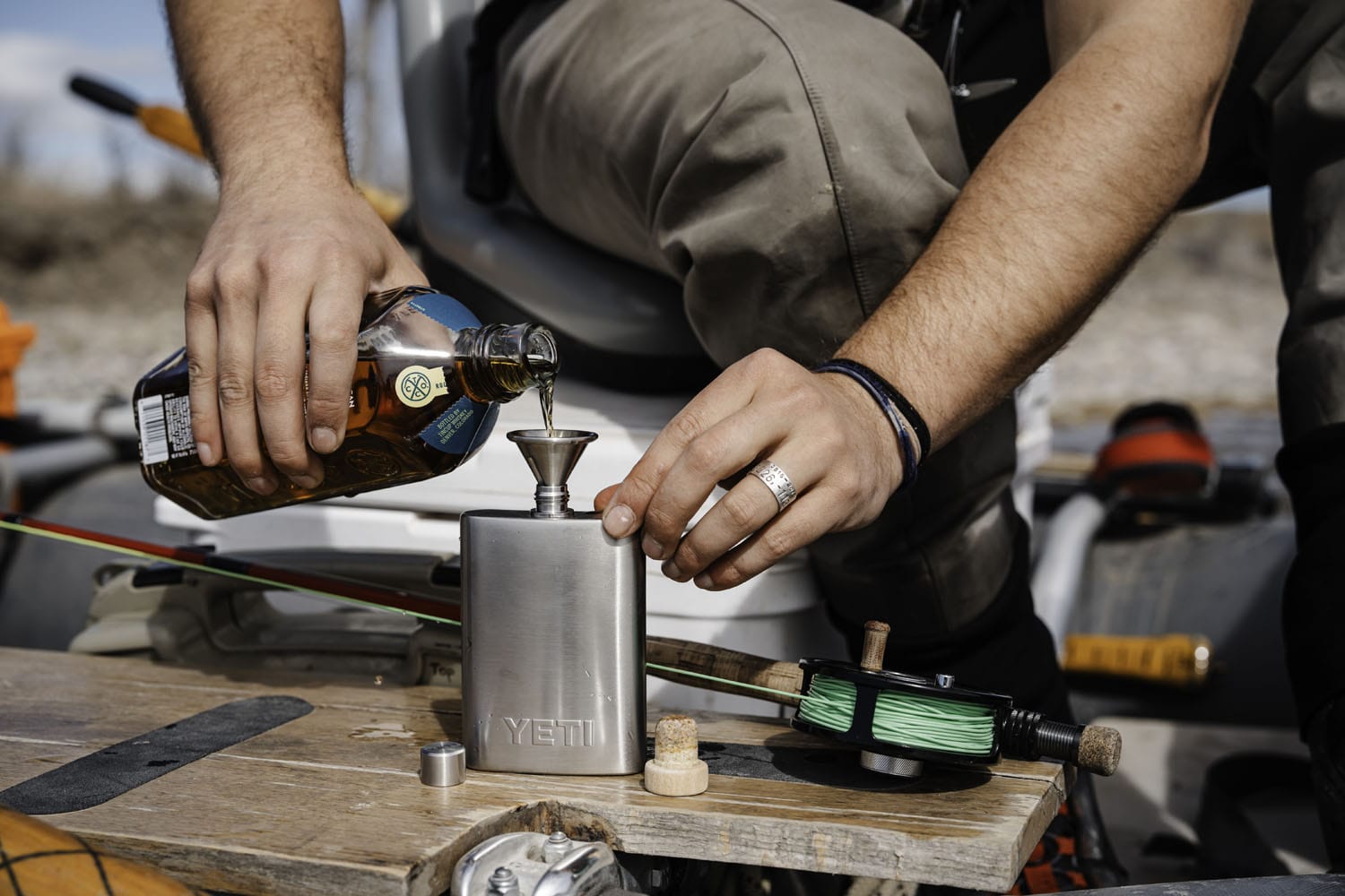 yeti barware Rambler Flask
