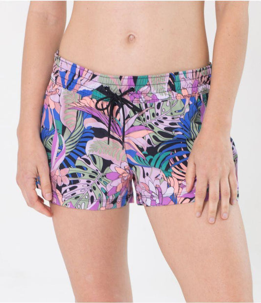 hurley Supersuede Palm Paradise Volley Black Multi foto 1