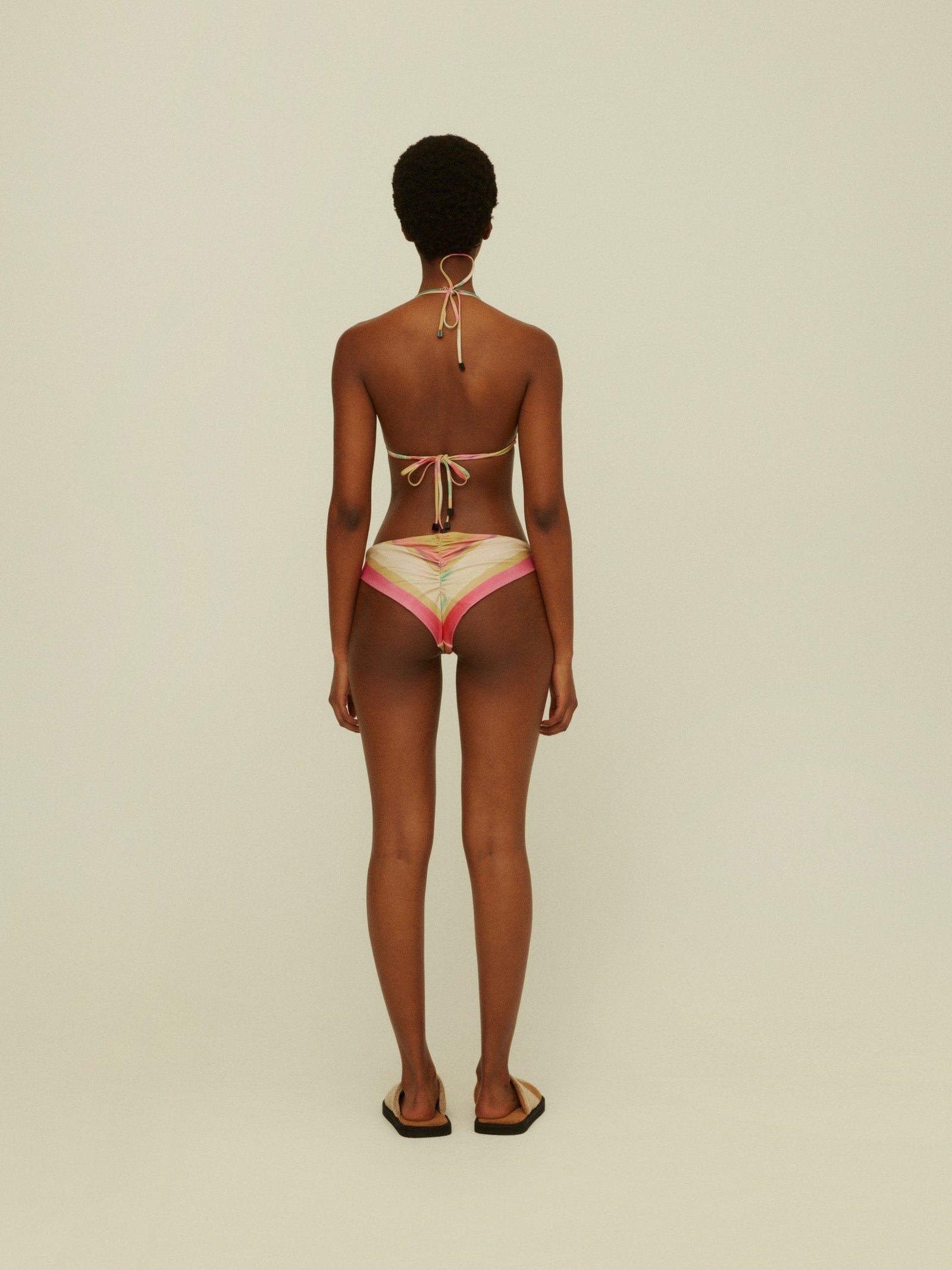 oas boardshorts e costumi SUNSET POP AZZURA BIKINI TOP