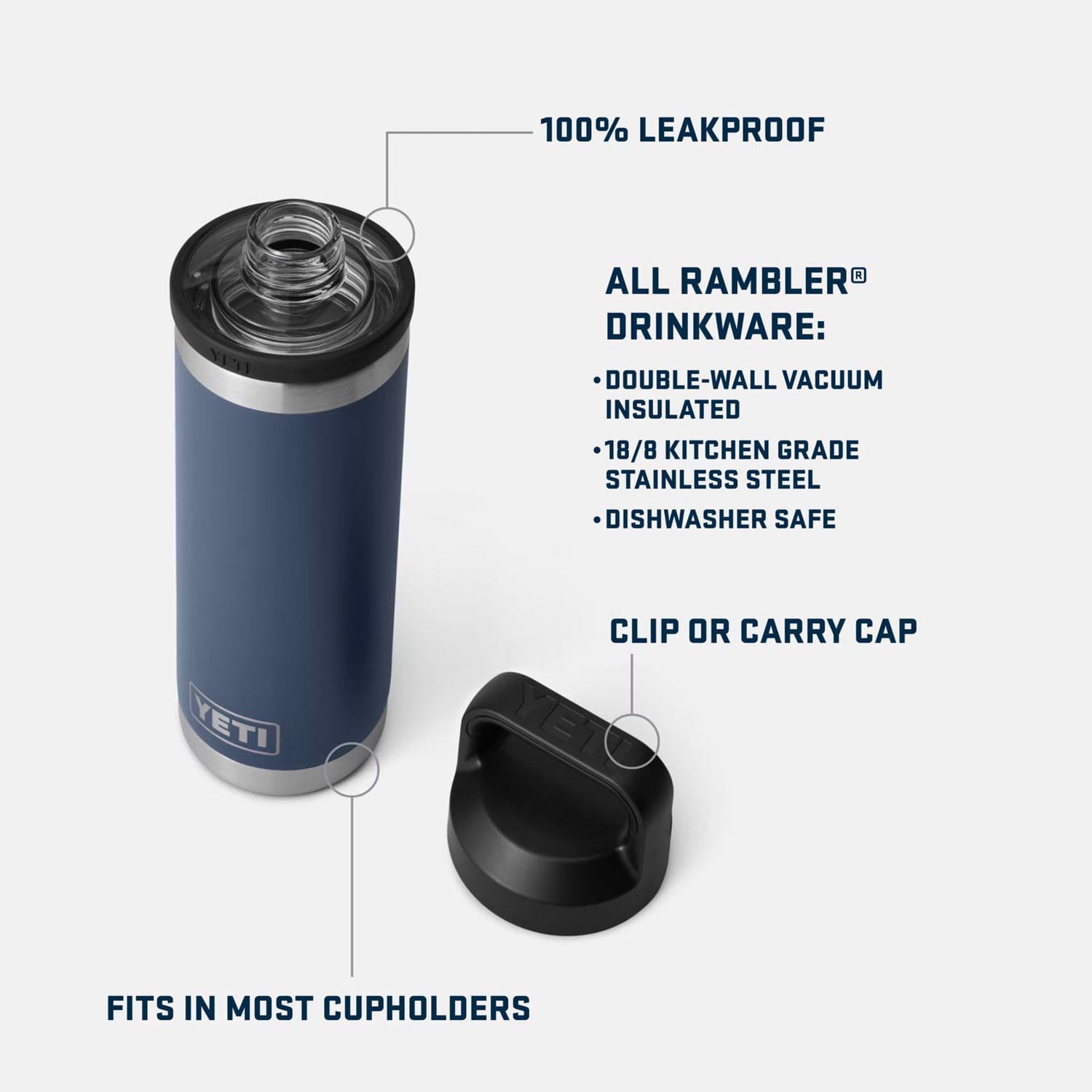yeti borracce Rambler 18 Oz Bottle