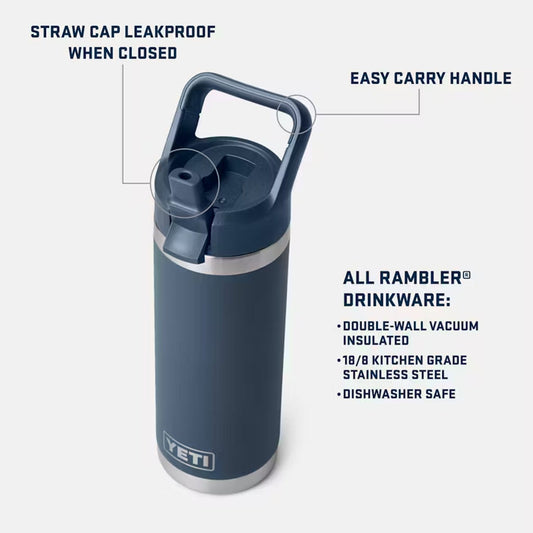 yeti Rambler 18 Oz C Straw Bottle foto 3