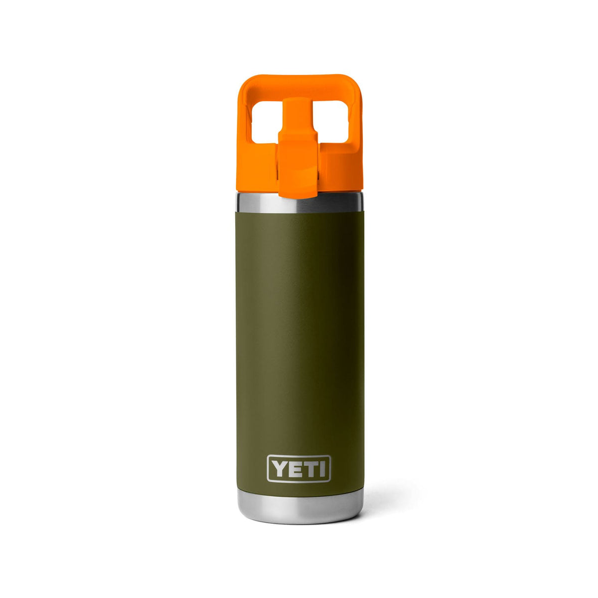 yeti borracce Rambler 18 Oz C Straw Bottle Olive King Crab Orang