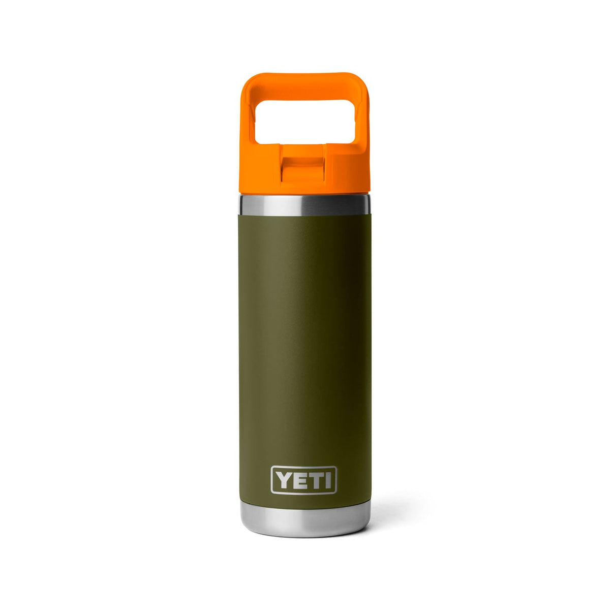 yeti borracce Rambler 18 Oz C Straw Bottle Olive King Crab Orang