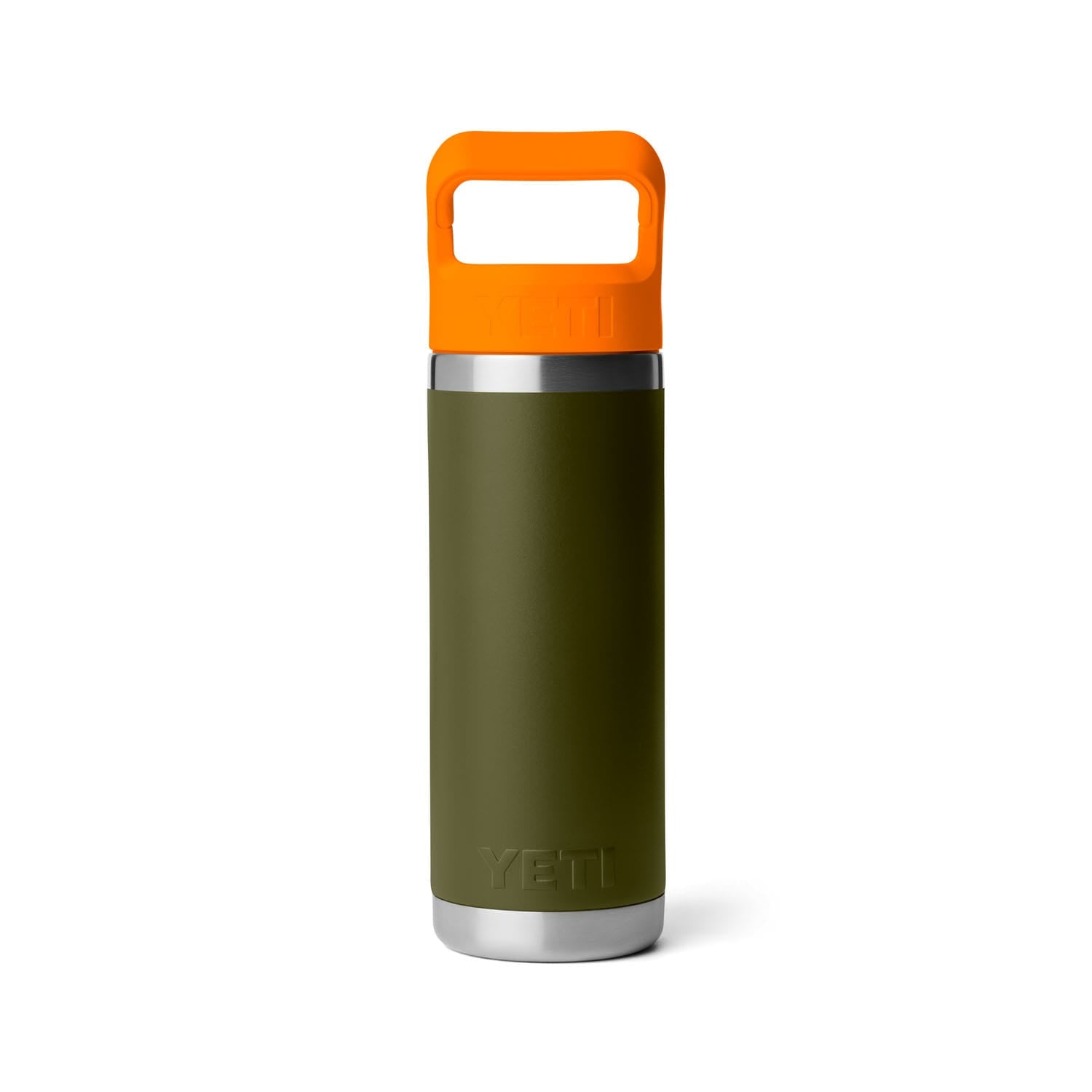 yeti borracce Rambler 18 Oz C Straw Bottle Olive King Crab Orang
