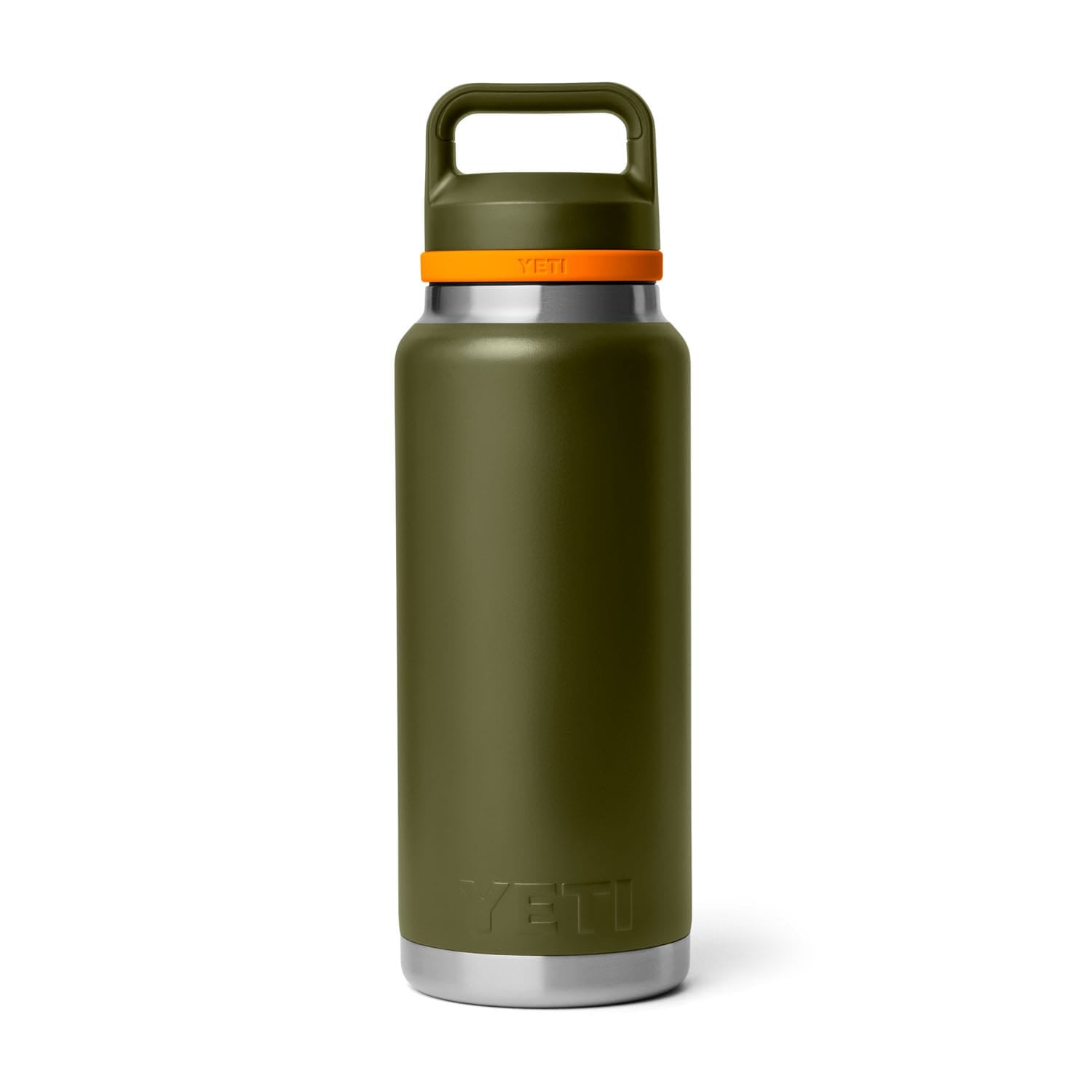 yeti borracce Rambler 36 Oz Bottle C Chug Olive King Crab Orange