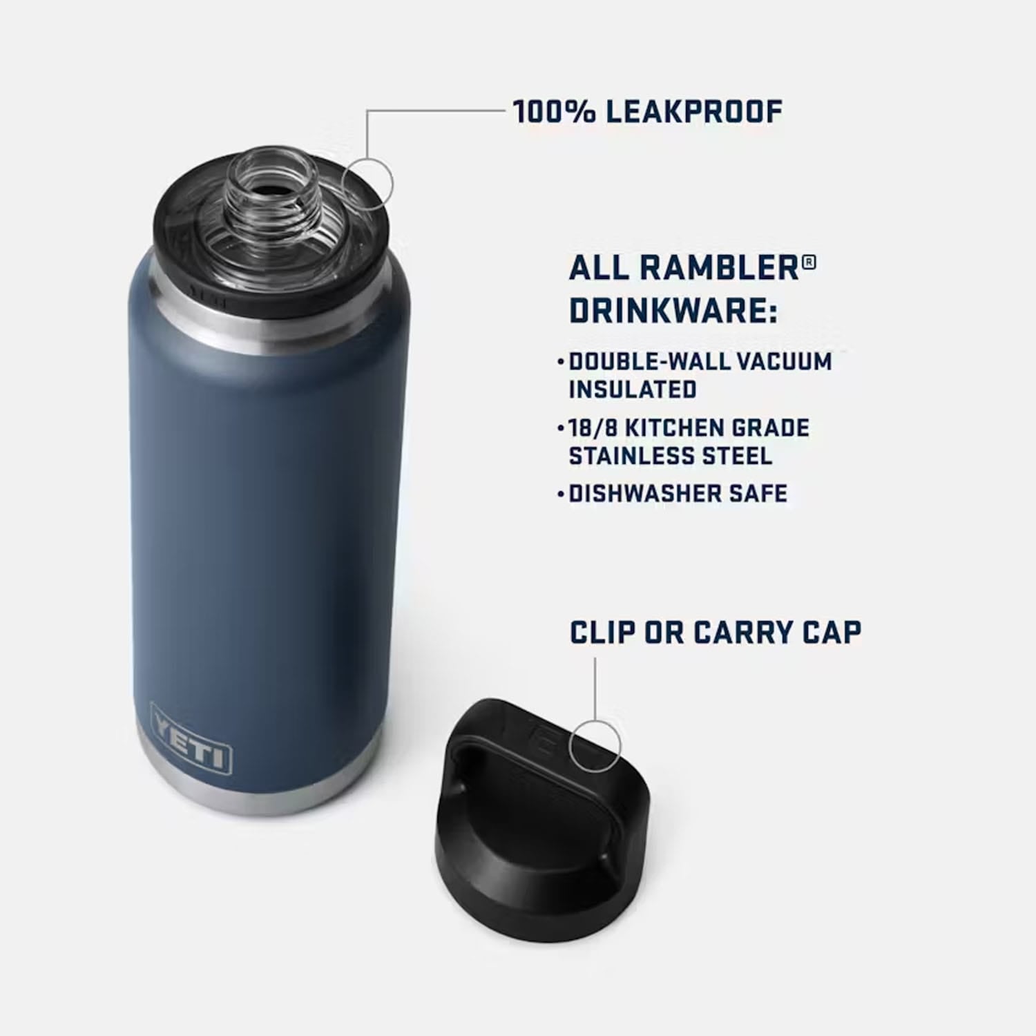 yeti borracce Rambler 36 Oz Bottle Chug
