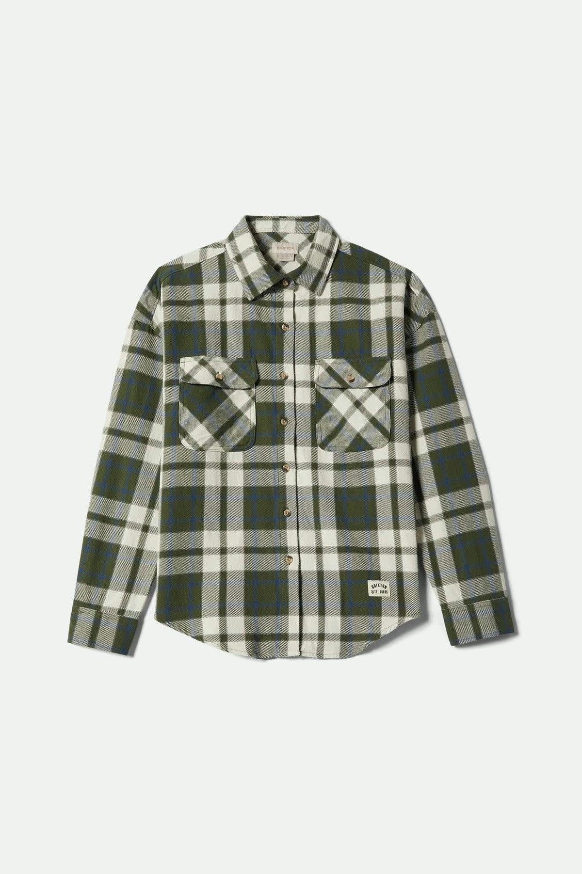brixton Bowery Vintage L S Overshirt