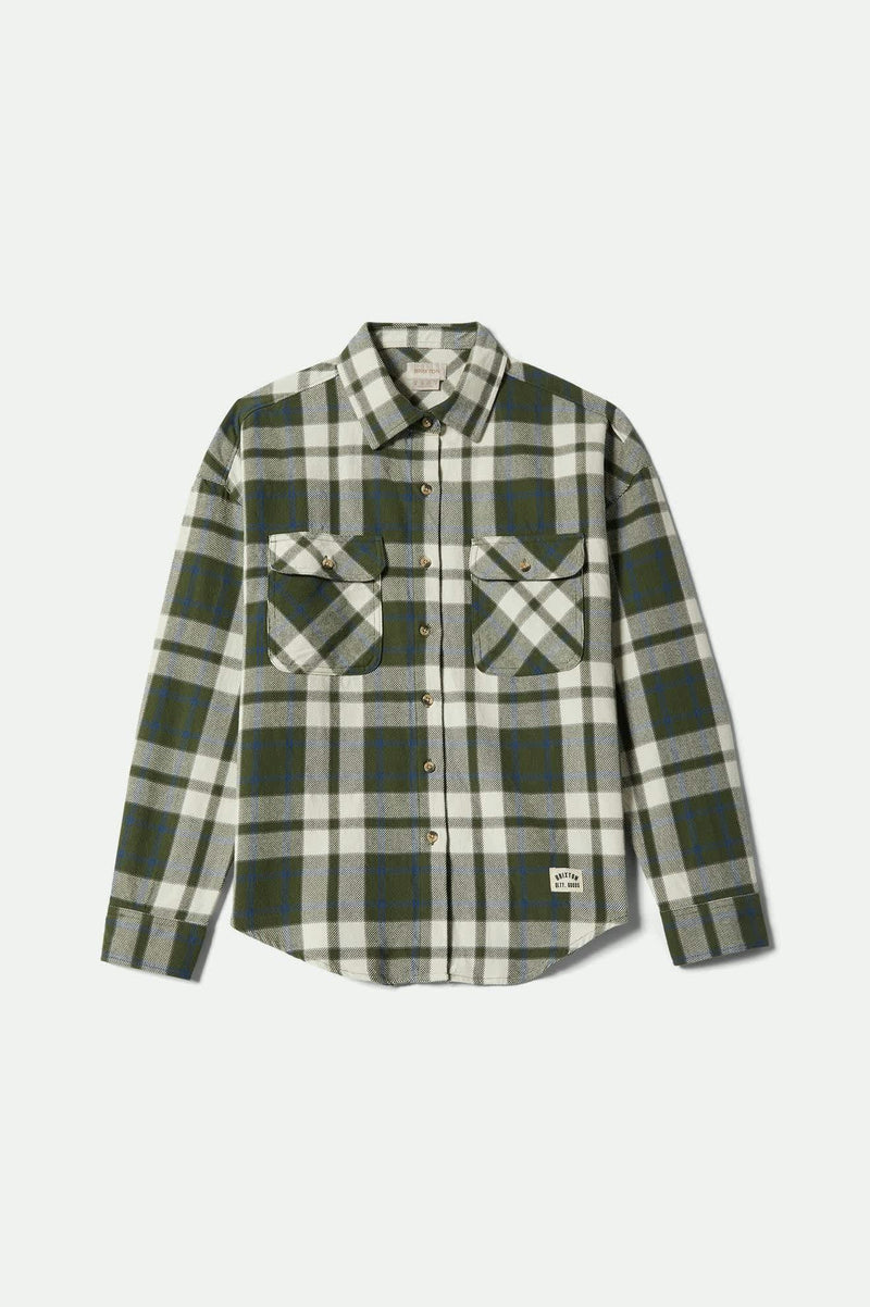 brixton Bowery Vintage L S Overshirt