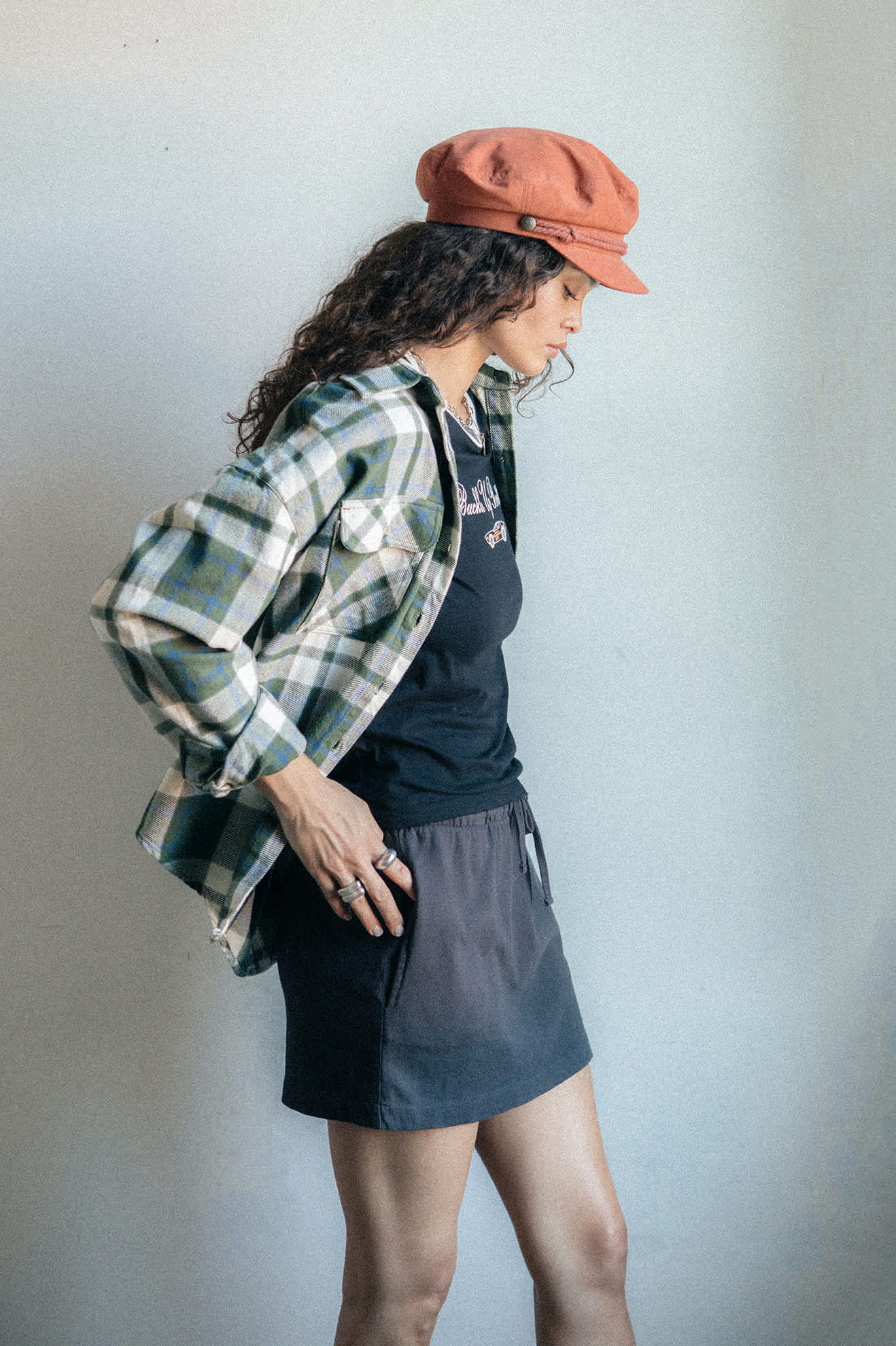 brixton Bowery Vintage L S Overshirt