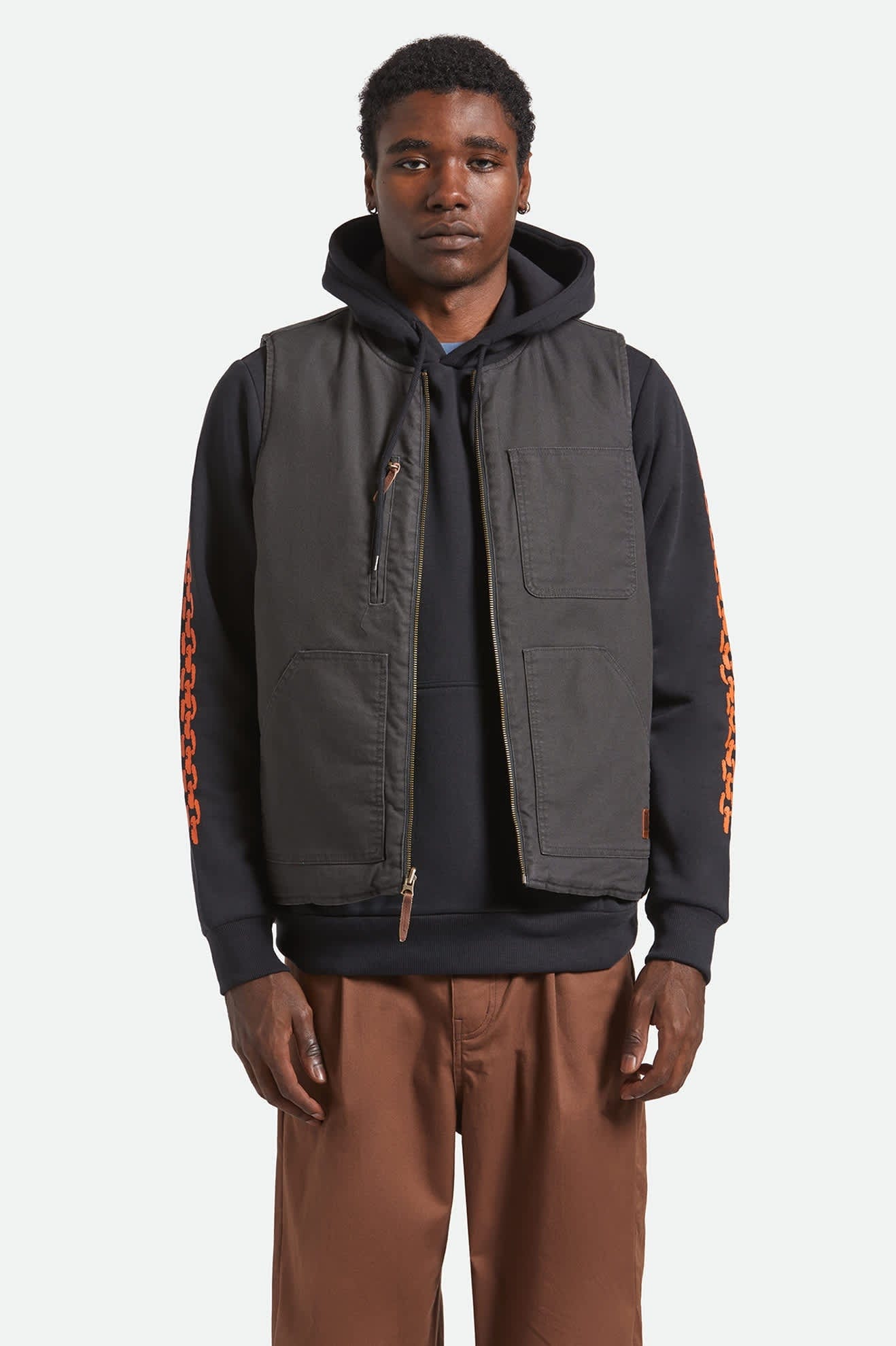 brixton Builders Abraham Rev Vest