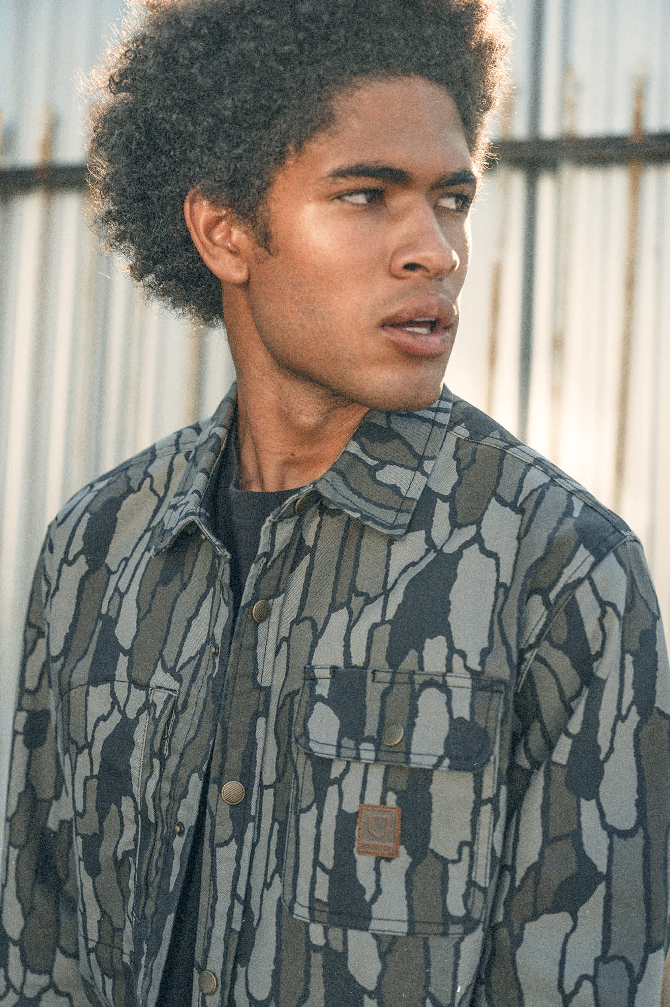 brixton Builders Stretch Overshirt