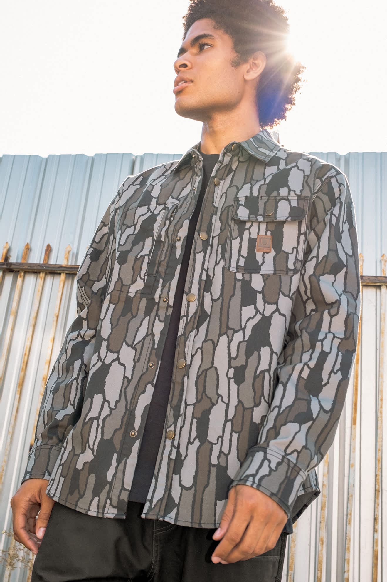 brixton Builders Stretch Overshirt