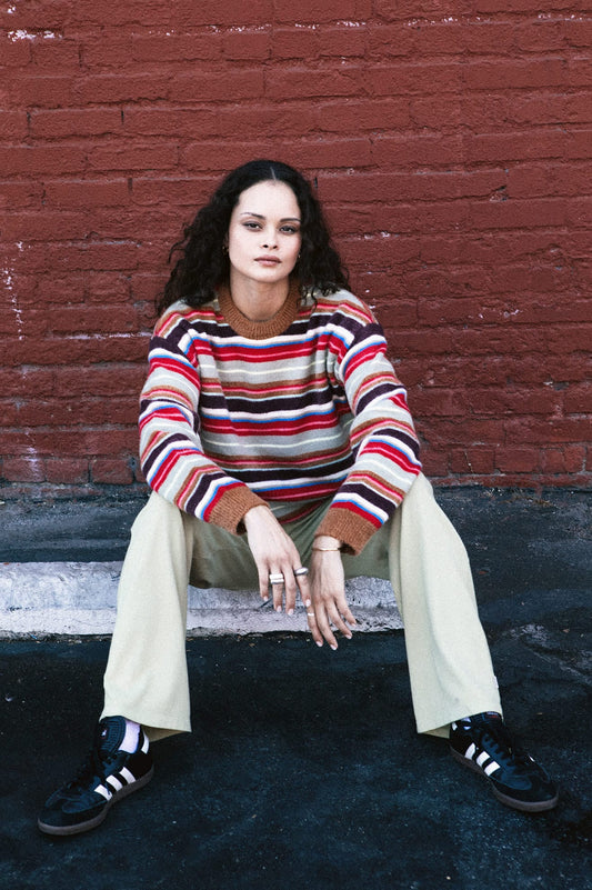 brixton Cozy Crew Sweater foto 4