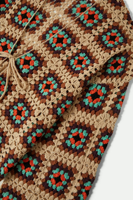 brixton Crochet Knit Kimono foto 11