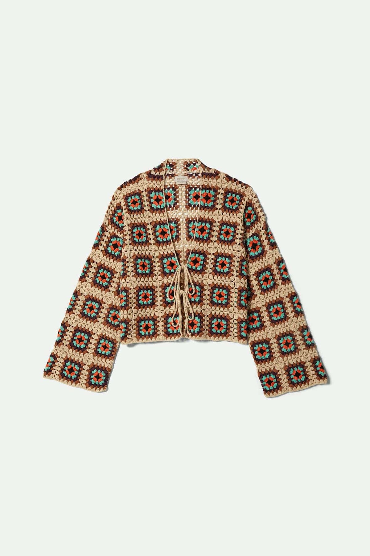 brixton Crochet Knit Kimono