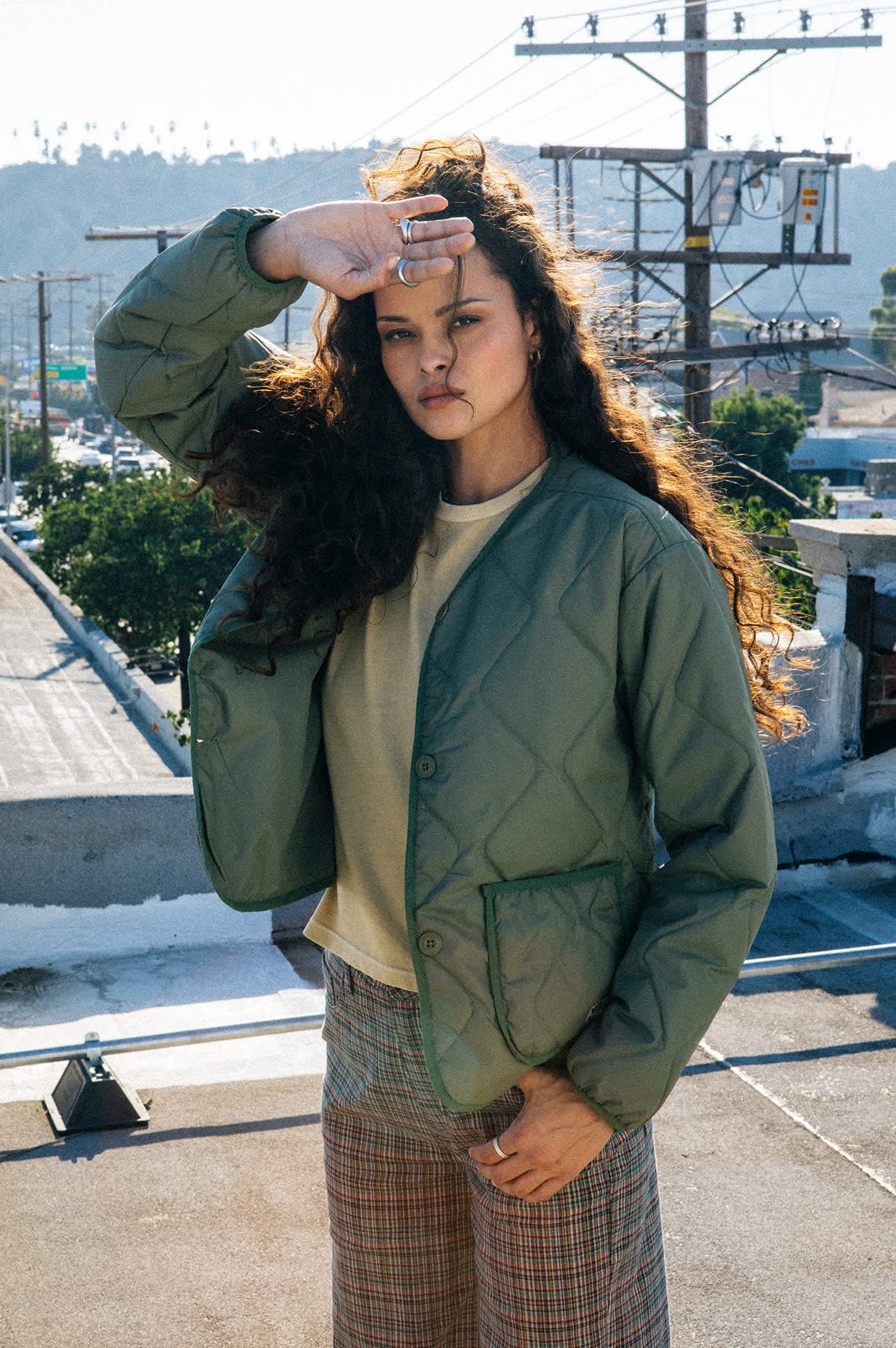 brixton Delilah Quilted Jacket