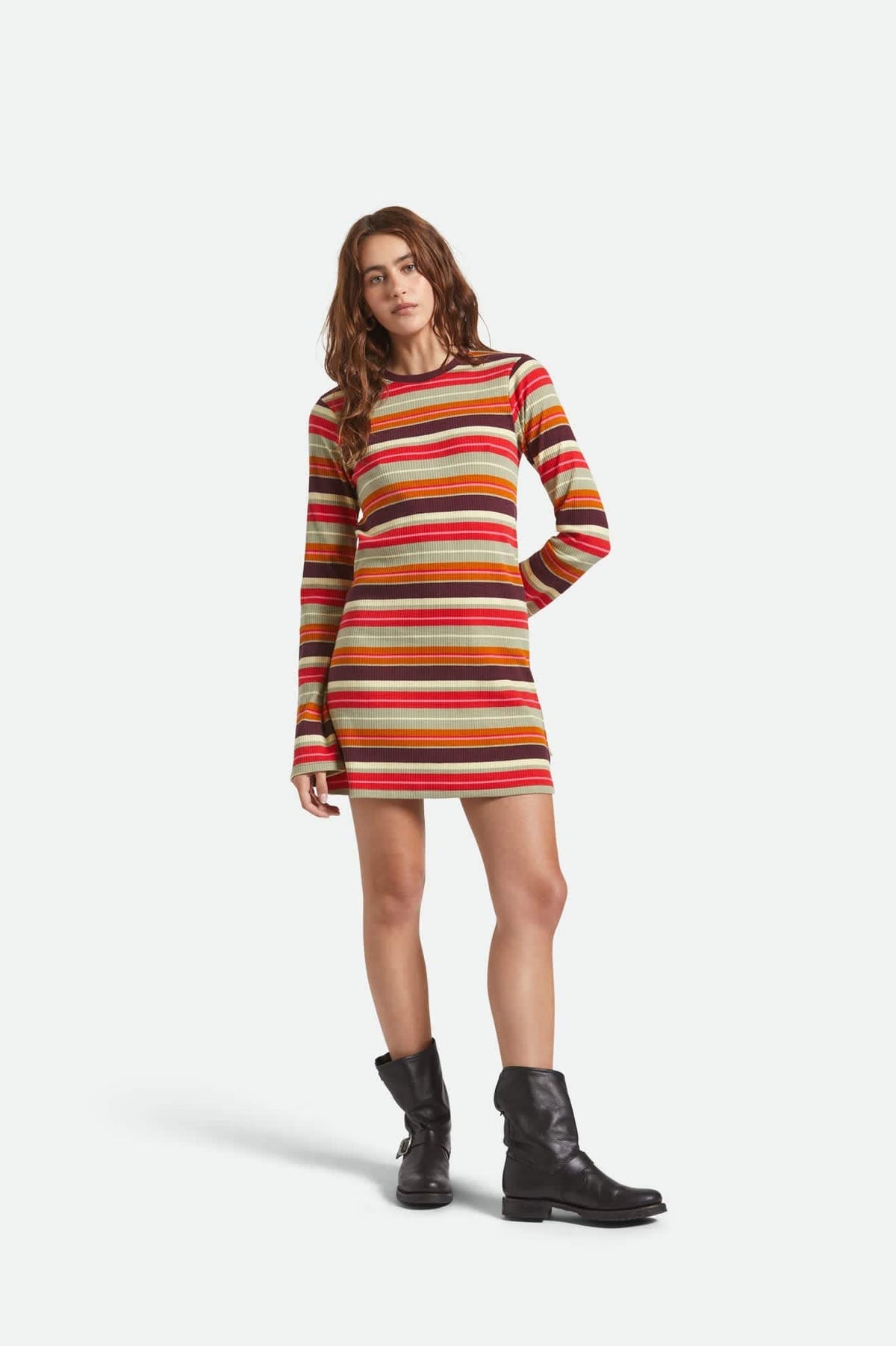 brixton Dolly L S Knit Dress