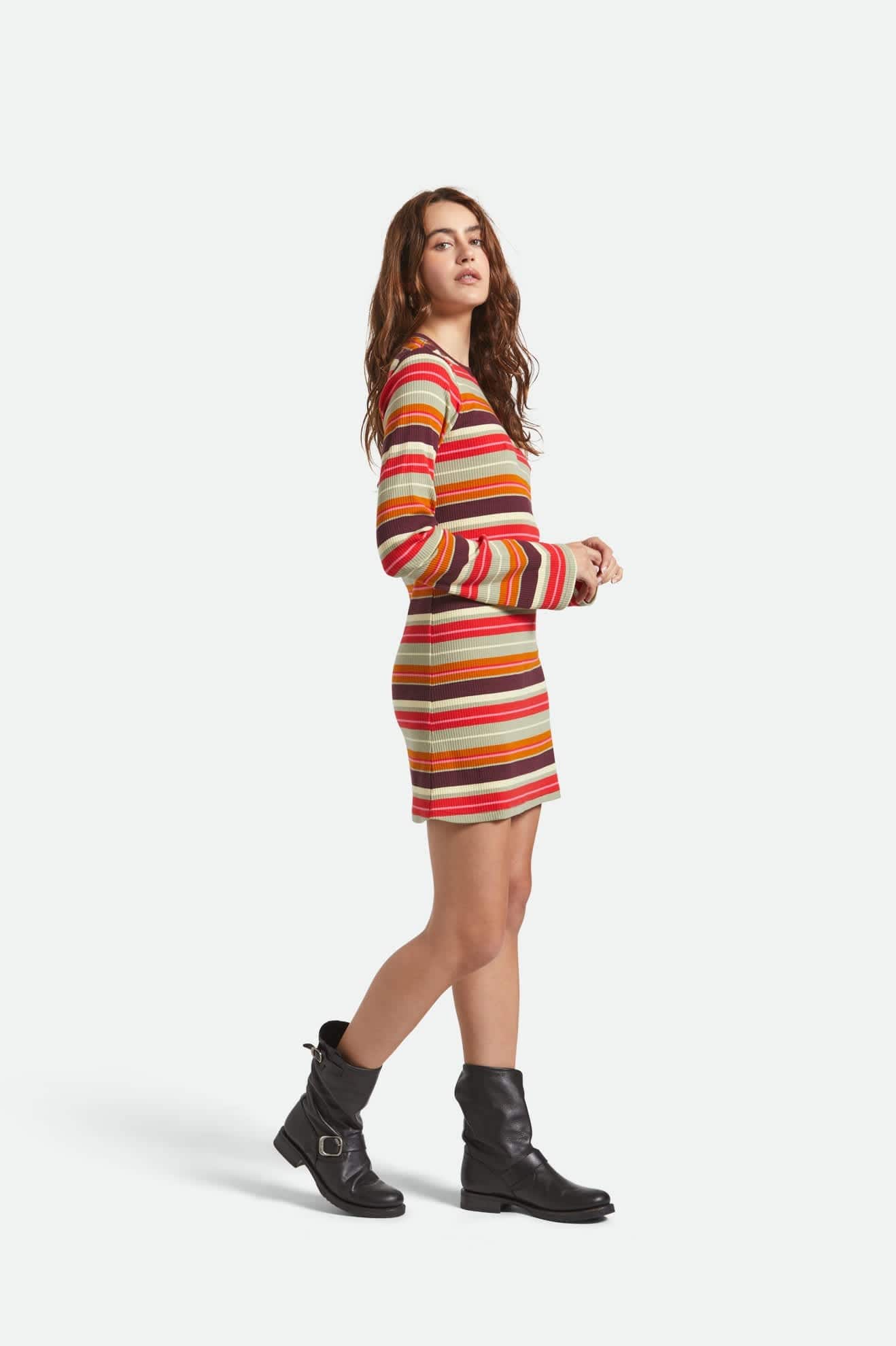 brixton Dolly L S Knit Dress