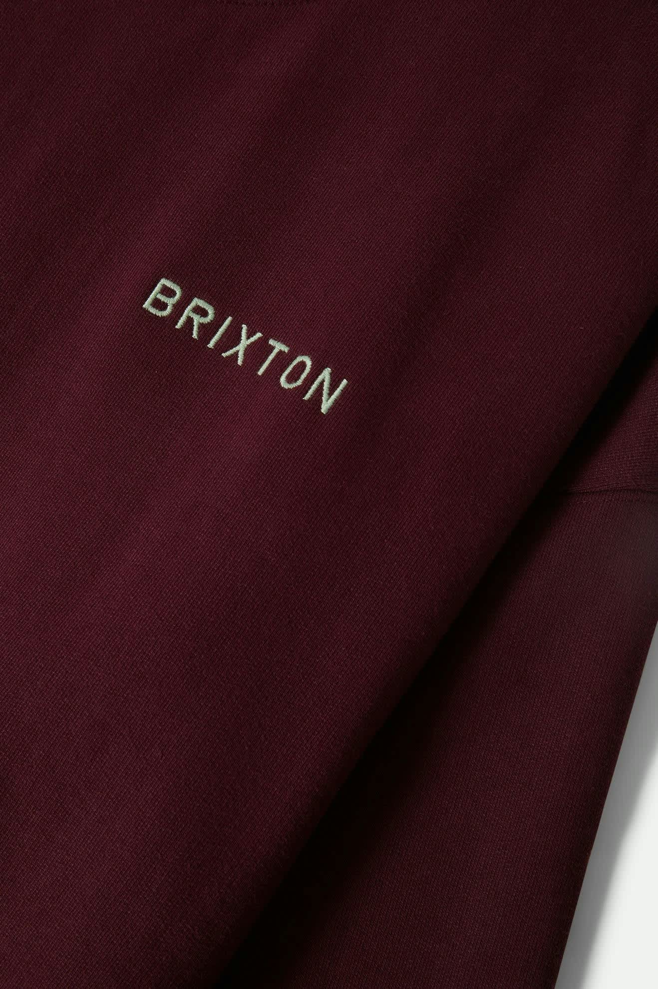 brixton Embroidered Heavy Weight Crew
