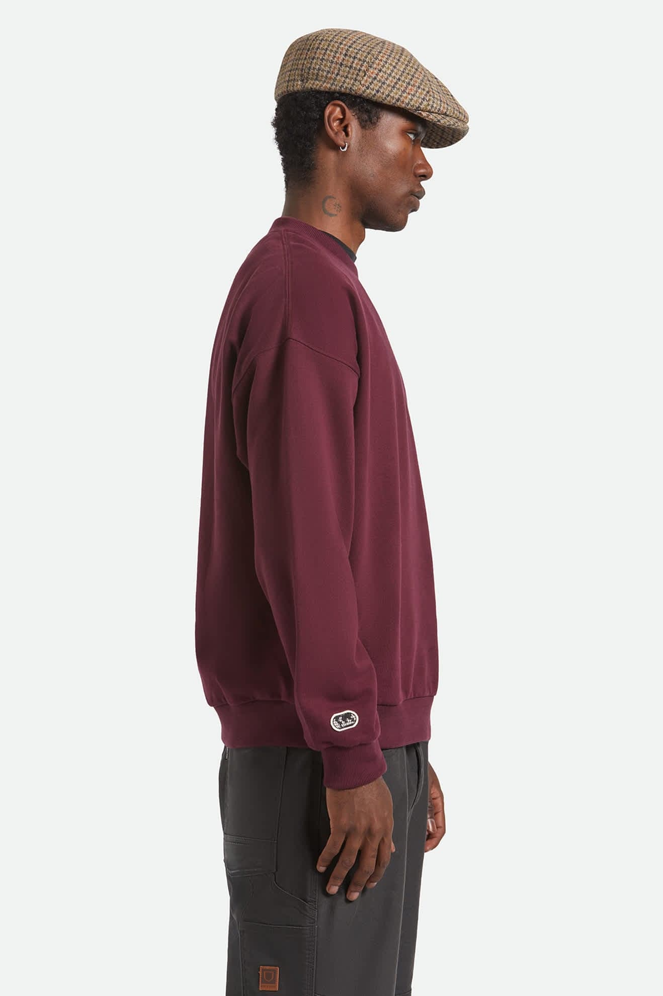 brixton Embroidered Heavy Weight Crew