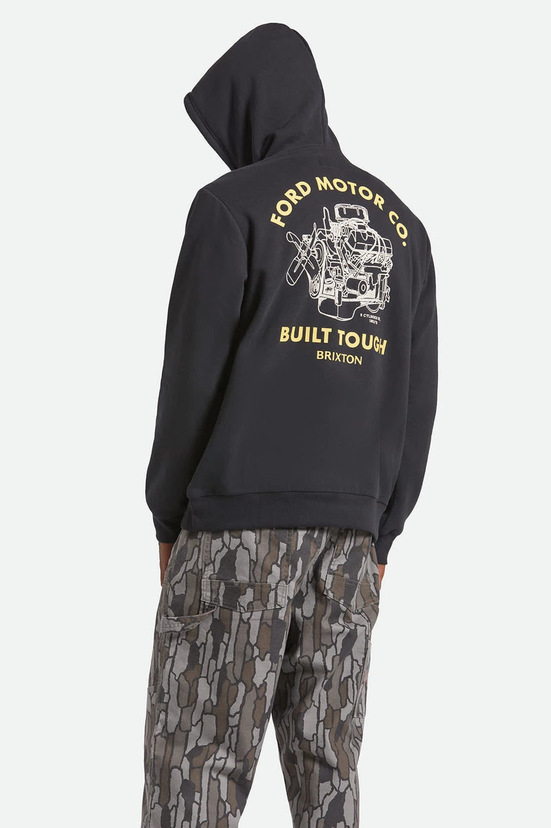 brixton Ford Built Tough Fleece Hoodie