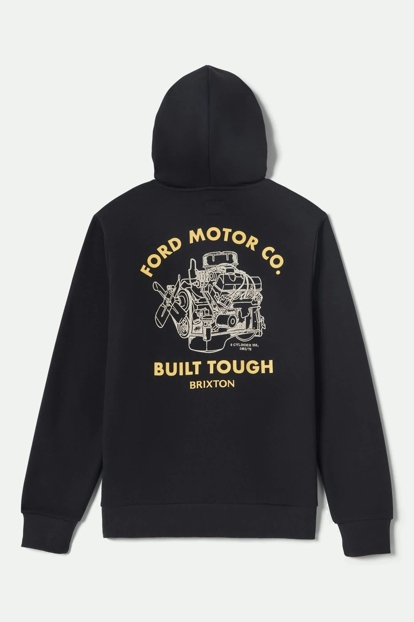 brixton Ford Built Tough Fleece Hoodie
