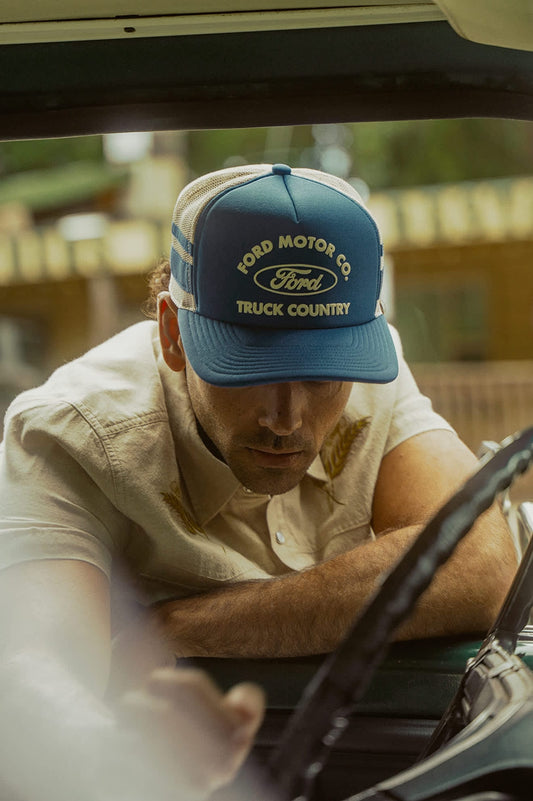 brixton Ford Built Tough Mp Trucker Hat foto 3