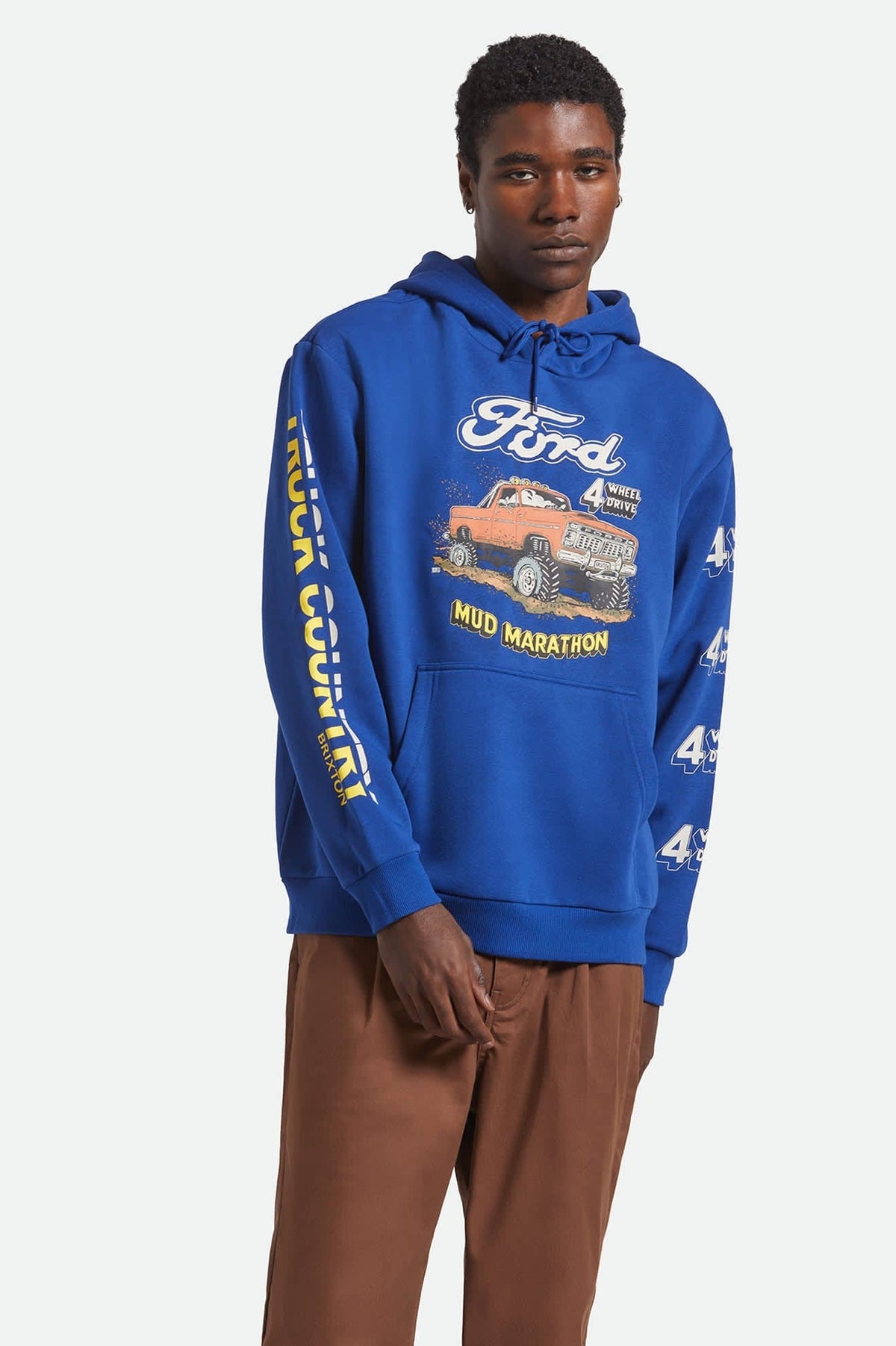 brixton Ford Mud Marathon Fleece Hoodie