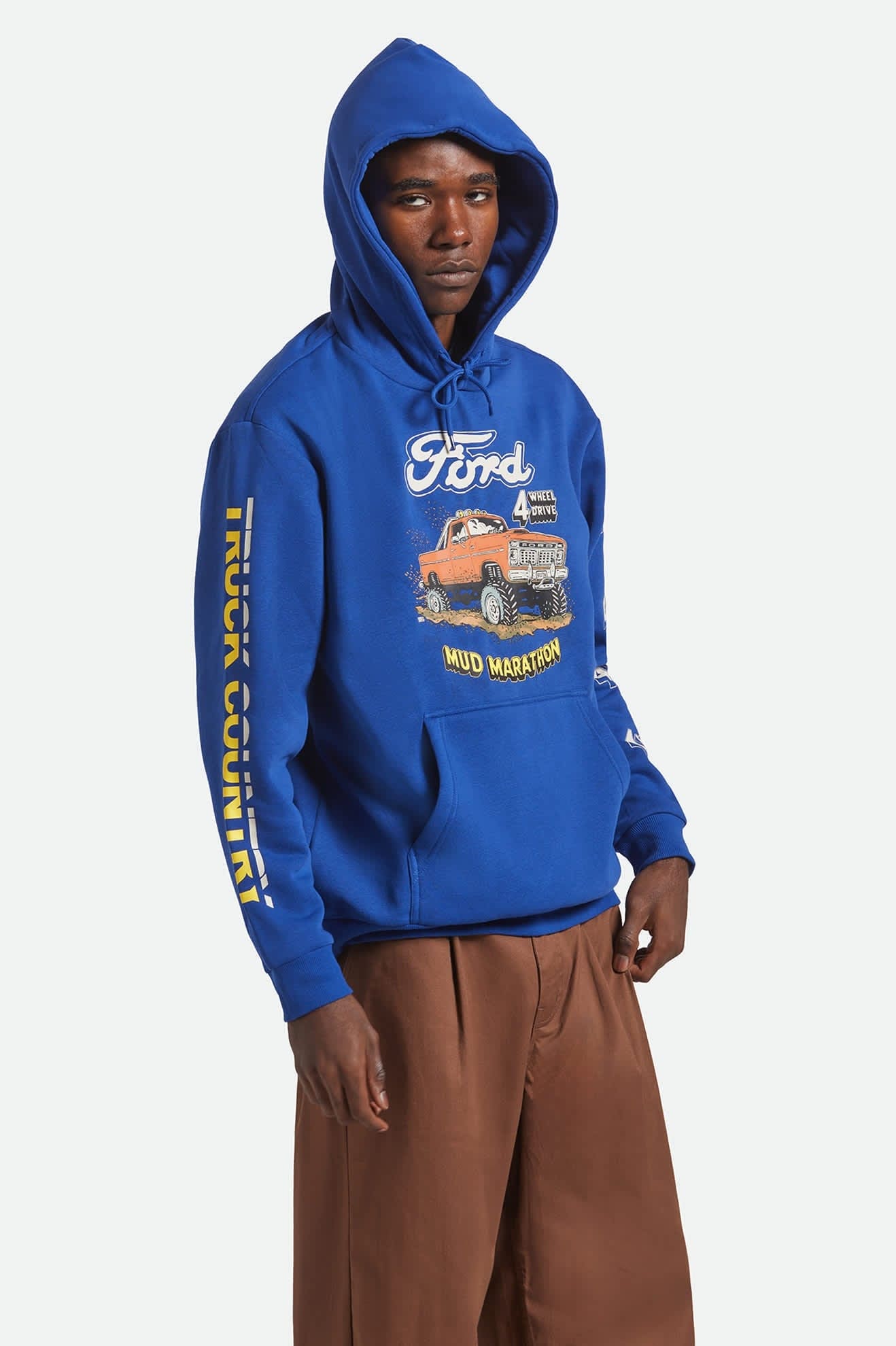 brixton Ford Mud Marathon Fleece Hoodie