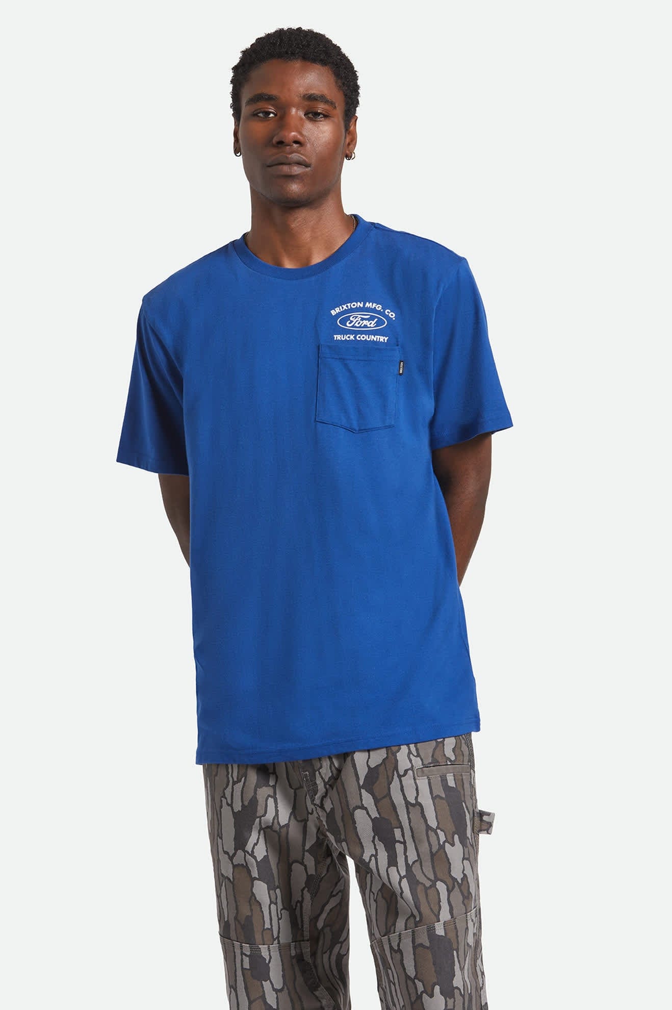 brixton Ford Truck Country S S Pkt Tee