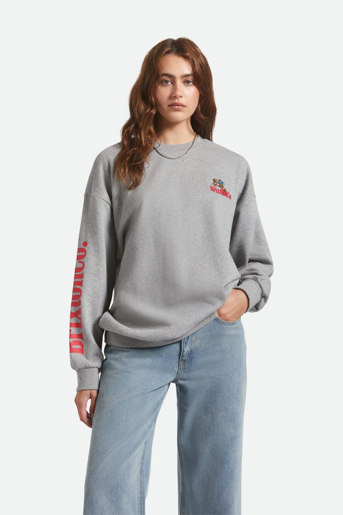 brixton Inwood W Oversized Fleece