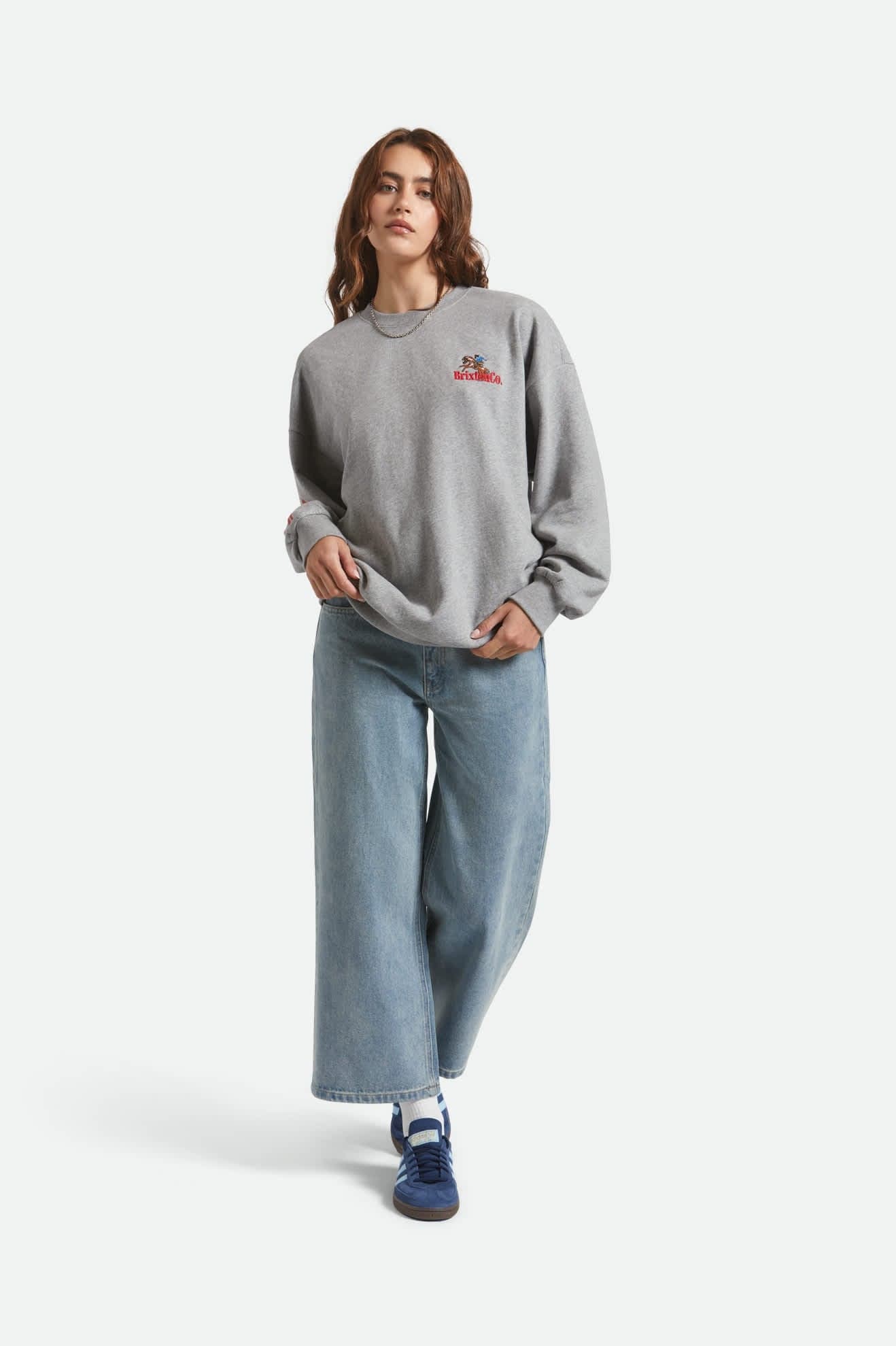 brixton Inwood W Oversized Fleece