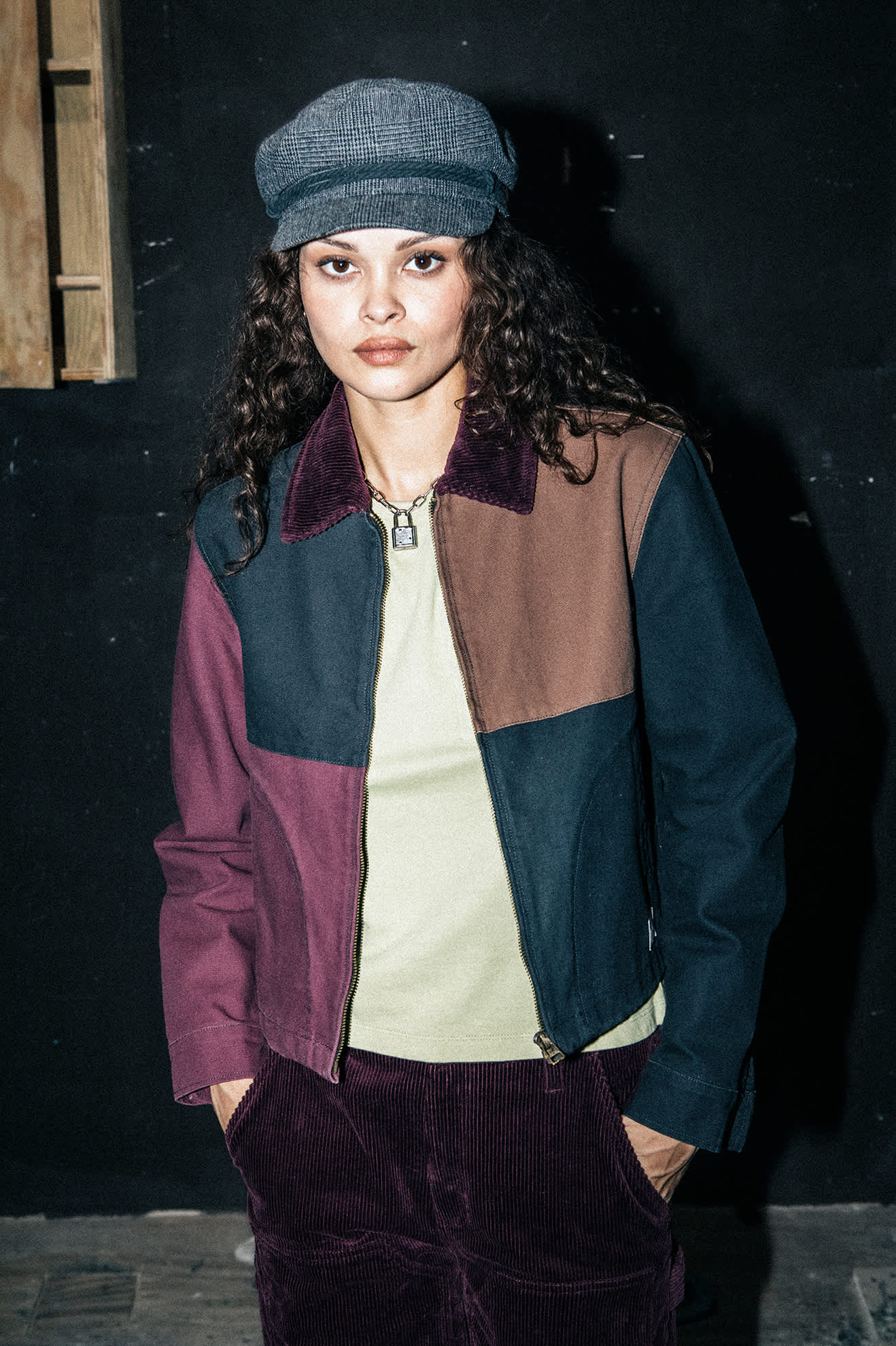 brixton Mechanics W Garage Zip Jacket
