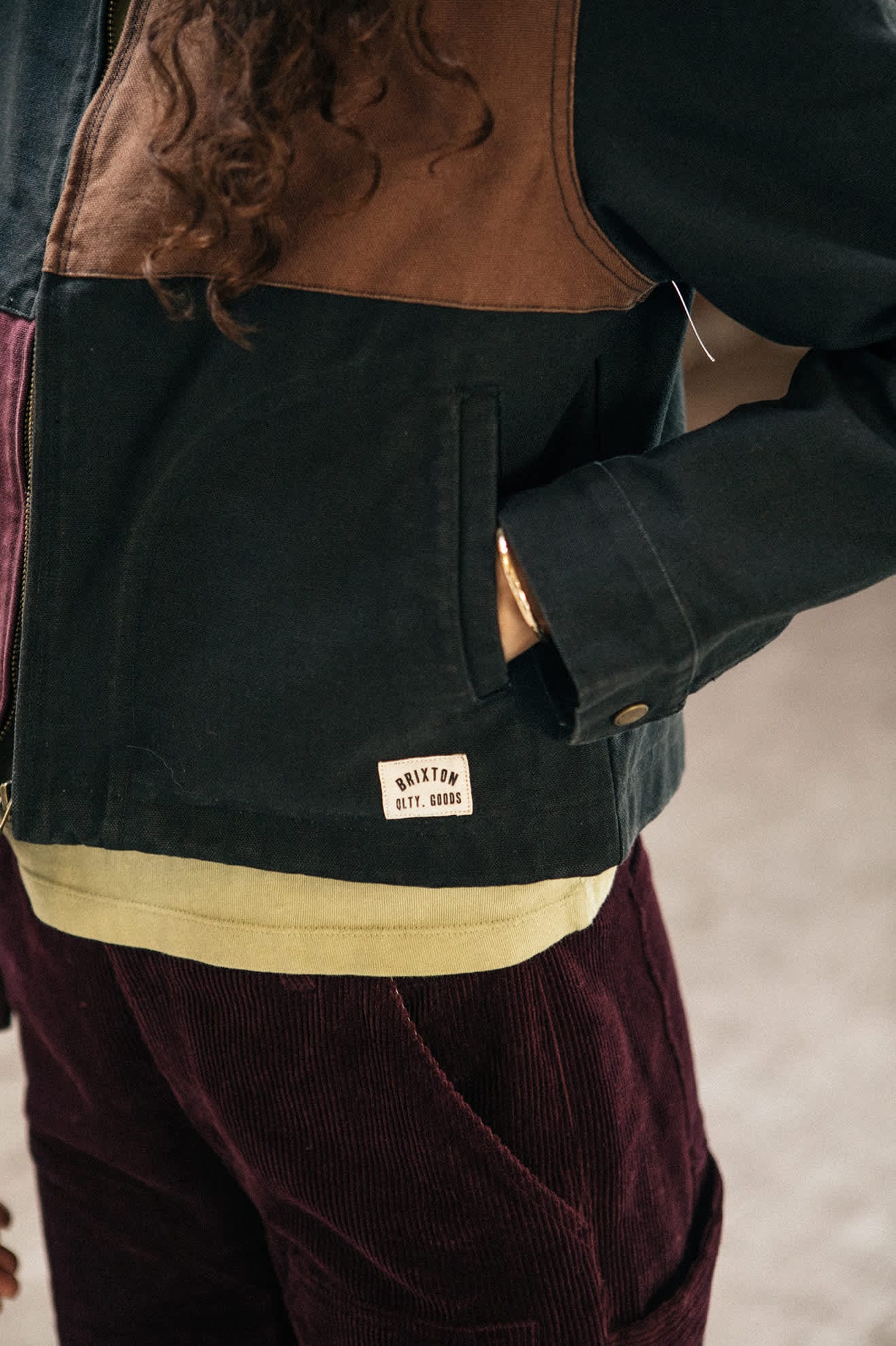 brixton Mechanics W Garage Zip Jacket
